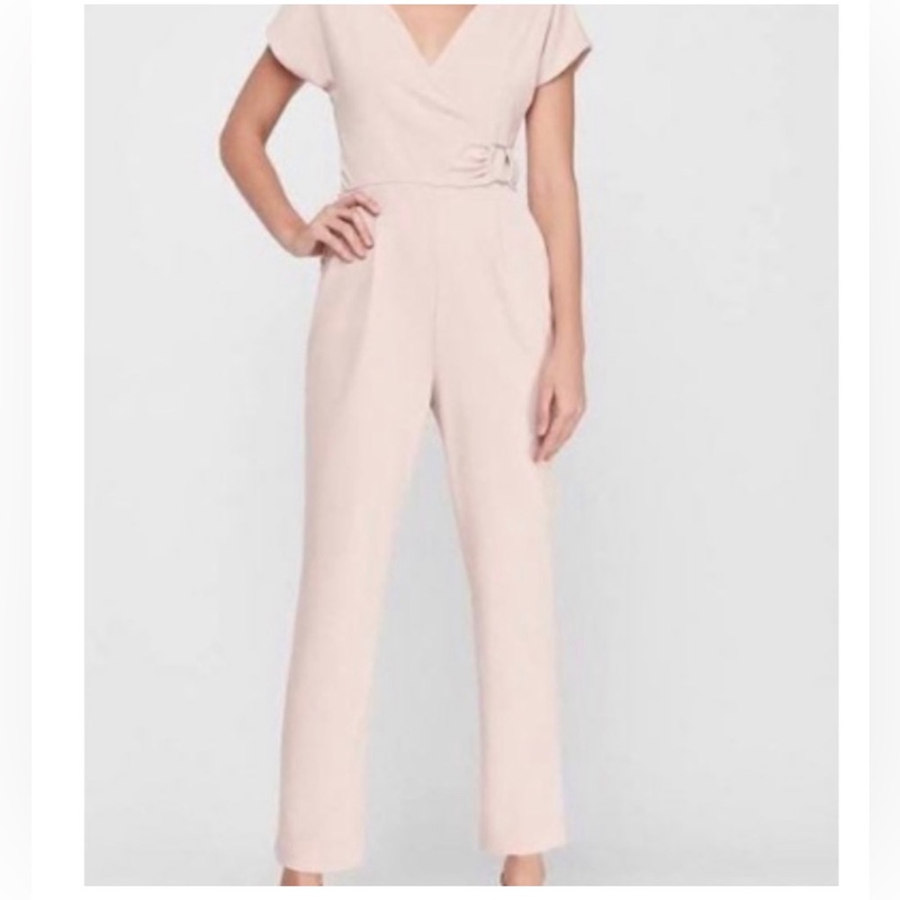 NWT Express Jumpsuit - Blush / Light pink, Size M